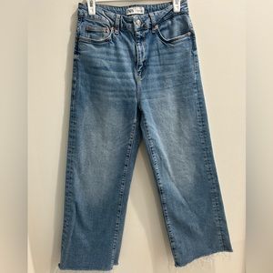 Zara wide leg jeans, women’s size 8